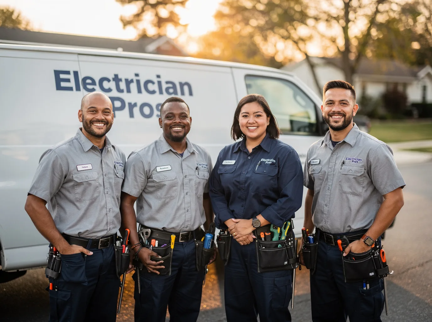 Electrician company in Kossuth, PA